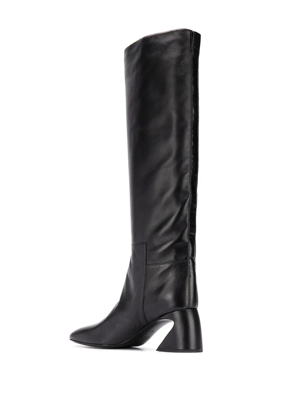 фото Jil sander ботфорты на скульптурном каблуке