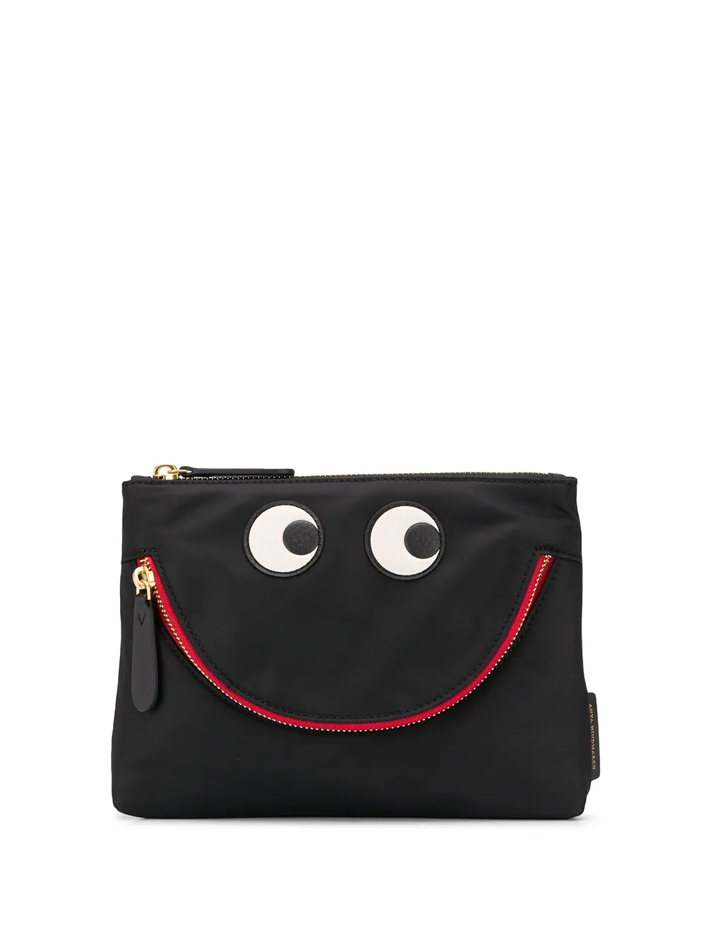 

Anya Hindmarch Eyes zipped pouch - Black