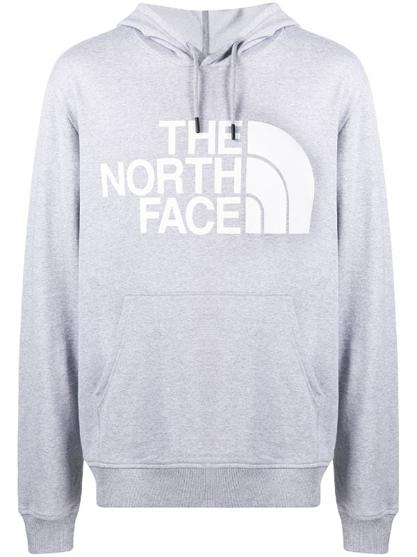 Shop The North Face Logo Print Hooded Sweatshirt With Express Delivery Farfetch