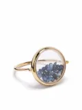 Aurelie Bidermann 18kt yellow gold Chivor sapphire ring