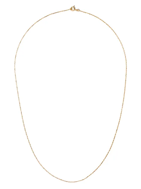 Aurelie Bidermann 18kt yellow gold Forçat 50 chain necklace