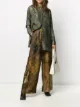 Image 2 of Uma Wang abstract-print wide-leg trousers