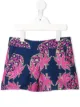 Image 1 of Charabia metallic strawberry print shorts