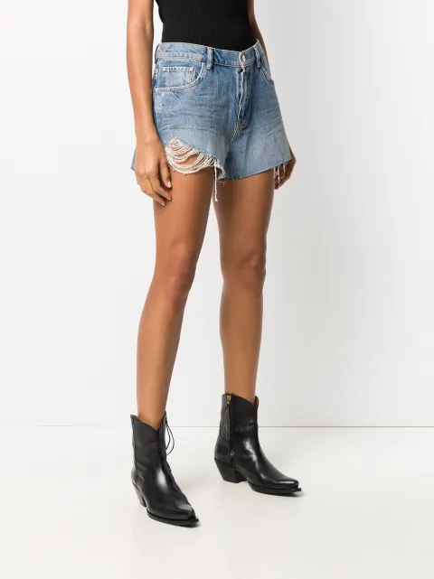 AllSaints Winnie Denim Shorts - Farfetch