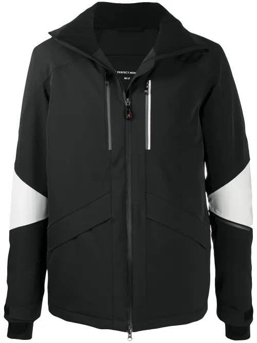 Veste bicolore à capuche - Perfect Moment - Modalova