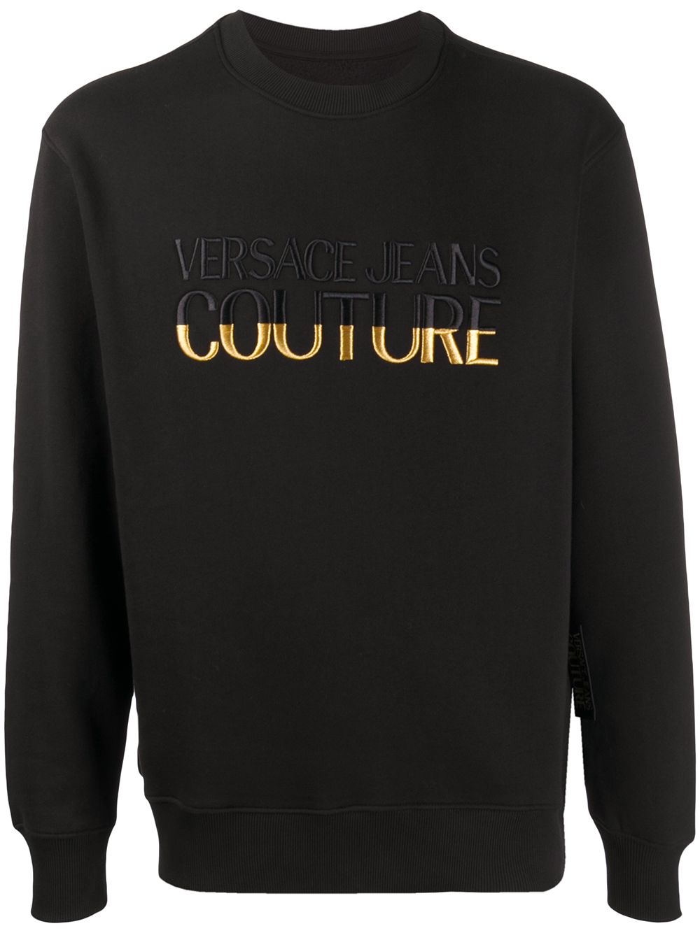 фото Versace jeans couture толстовка с вышитым логотипом