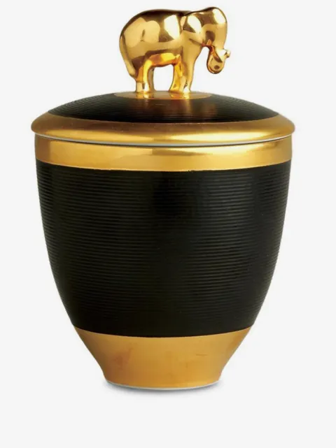 L'Objet Elephant Noir candle