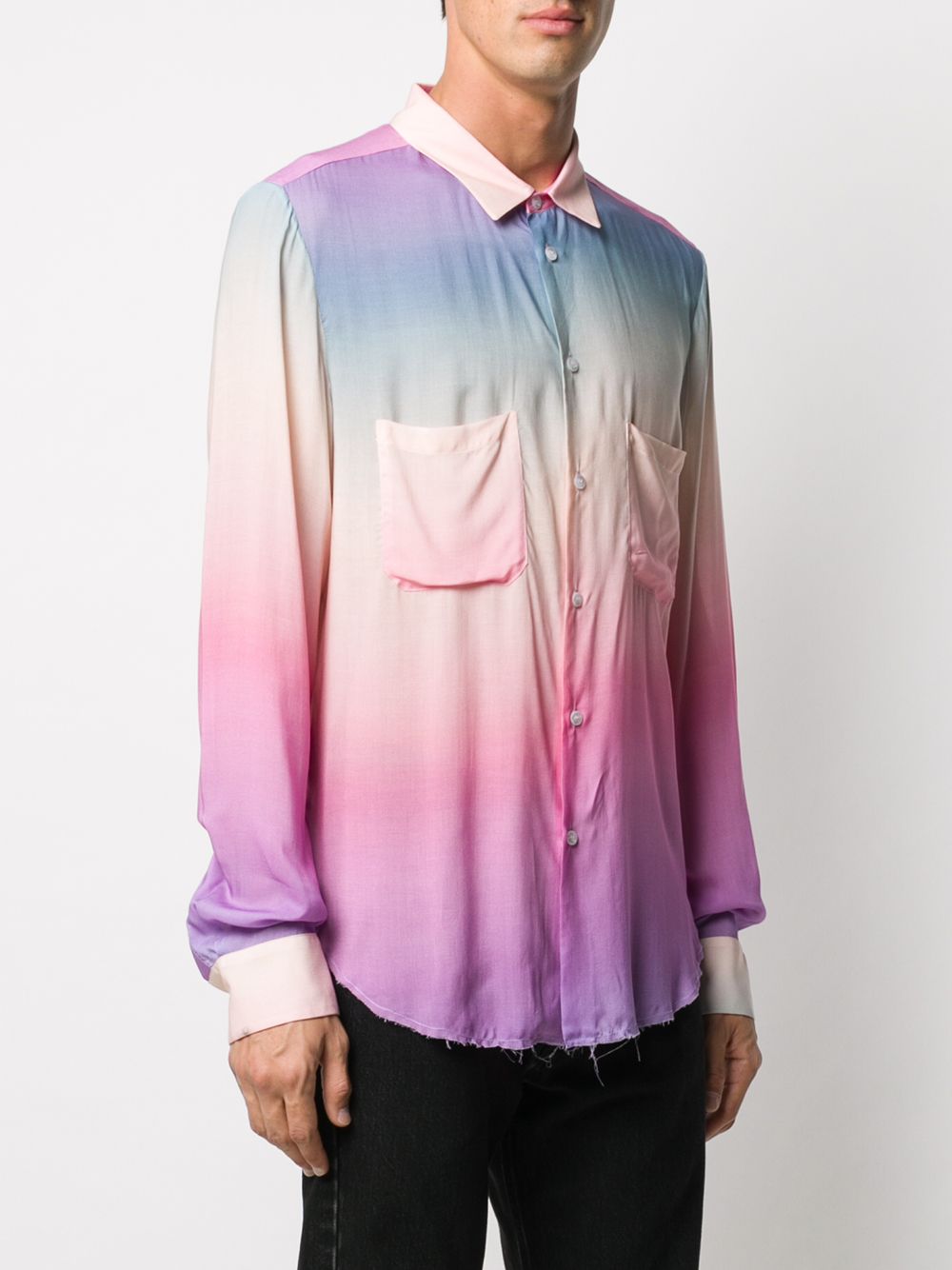 фото Garçons infidèles watercolour print shirt