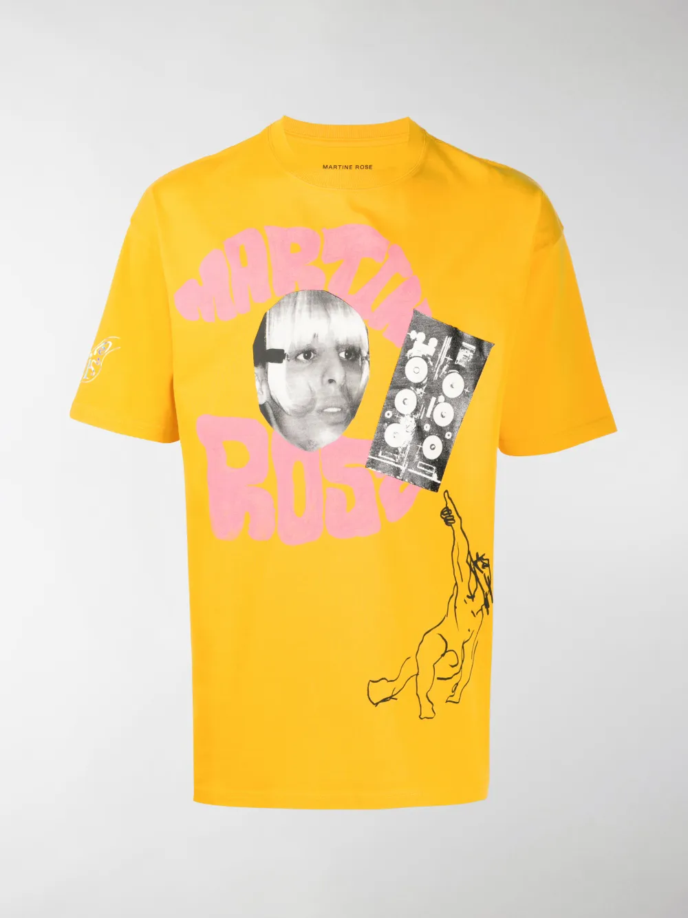 Image of Martine Rose graphic-print crew neck T-Shirt