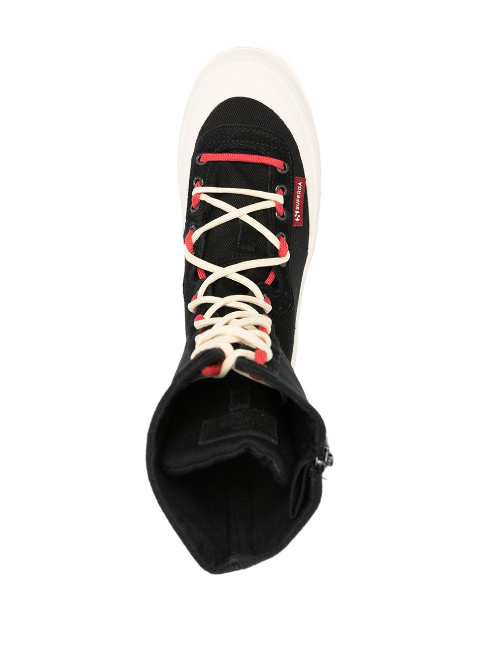 фото Superga contrast toe-cap sneakers