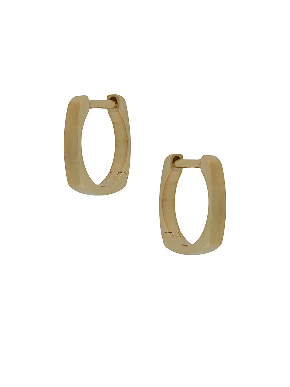 Shop Aliita 9kt Yellow Gold Aro Mini Hoop Earrings