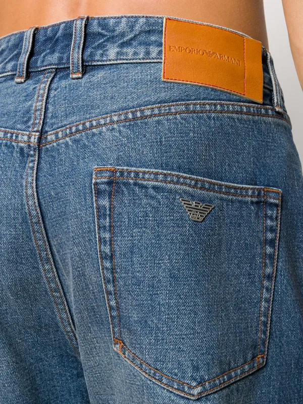 armani paint splatter jeans