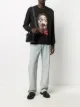 Image 2 of Ih Nom Uh Nit graphic print cotton sweatshirt