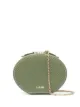 Image 1 of Cafuné snakeskin oval clutch bag