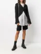الصورة 2 من Ann Demeulemeester بليزر مضلع بصف أزرار