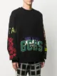 Gcds logo-appliqué sweatshirt