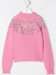 Image 2 of Ermanno Scervino Junior crystal patterned jumper
