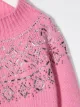 Ermanno Scervino Junior crystal patterned jumper