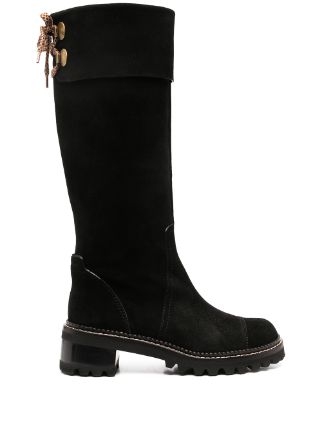 see by chloe knee high boots