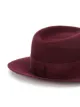 Maison Michel logo fedora hat