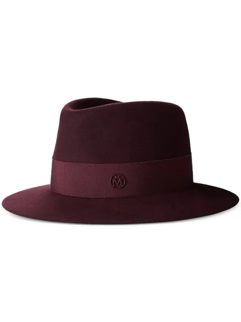 Maison Michel André felt Fedora hat