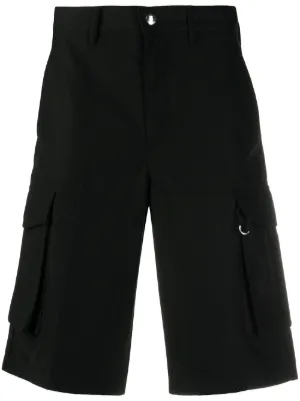 1017 ALYX 9SM high-waisted Cargo Shorts | Black | FARFETCH ID