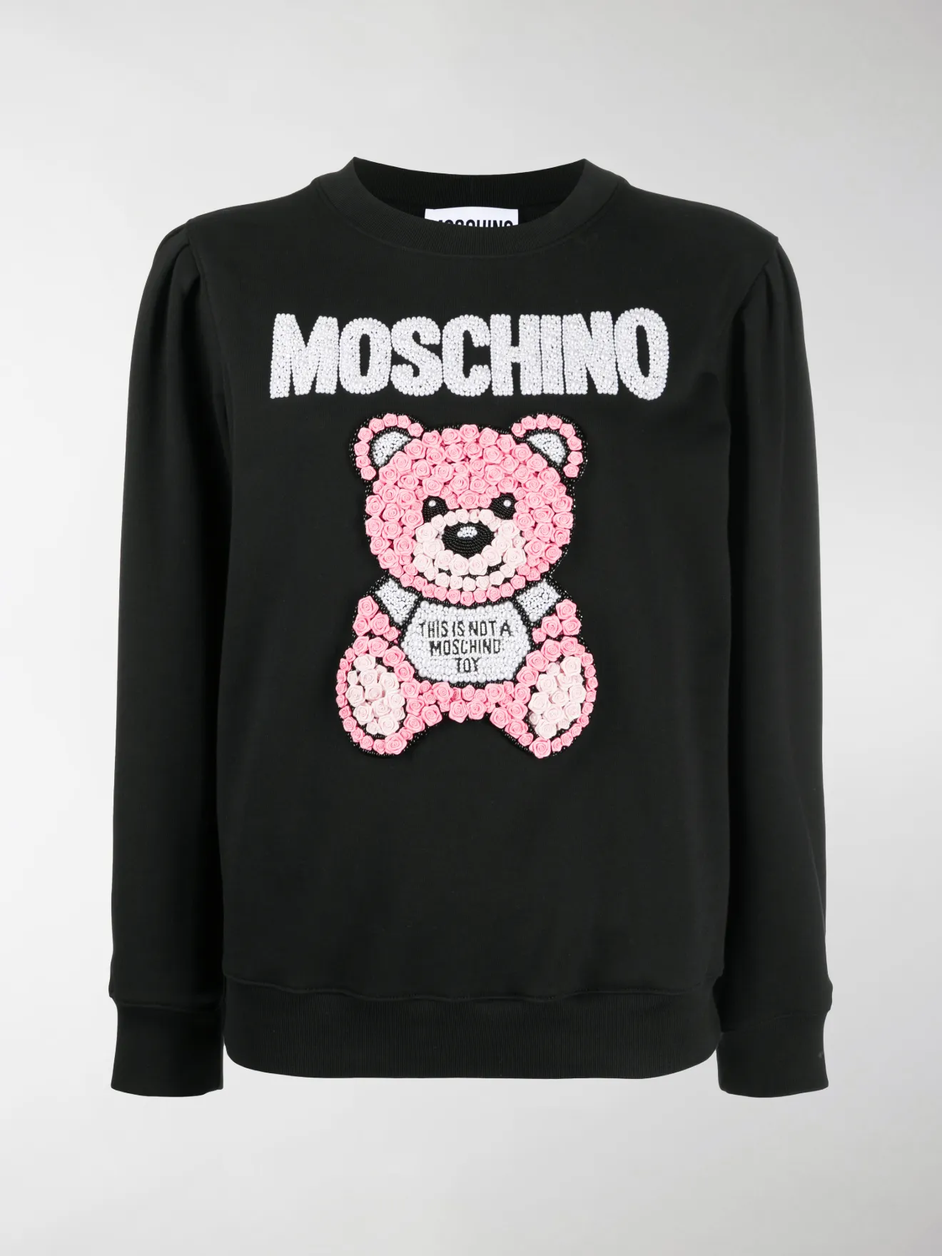 Moschino Giubbino in ecopelliccia con Teddy Bear HDS03S