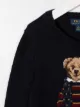 Ralph Lauren Kids Intarsien-Pullover mit Teddy