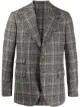 Image 1 of Gabriele Pasini check single-breasted blazer