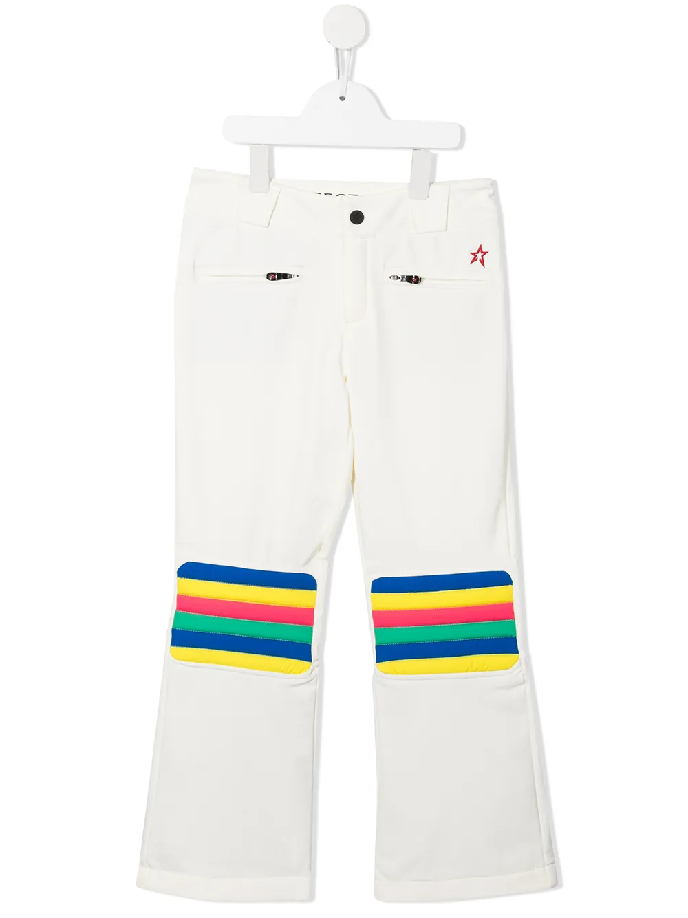 Perfect Moment Kids расклешенные брюки в полоску