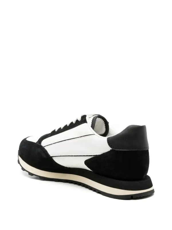 Armani Exchange Panelled logo-print Sneakers - Farfetch