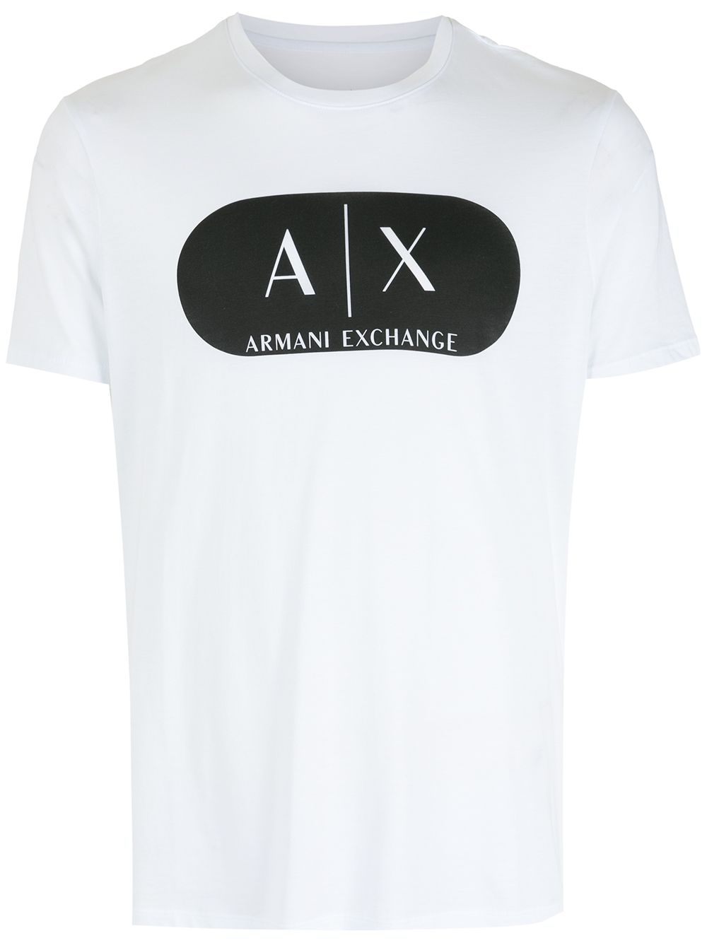 Armani Exchange Logo-print T-shirt In White