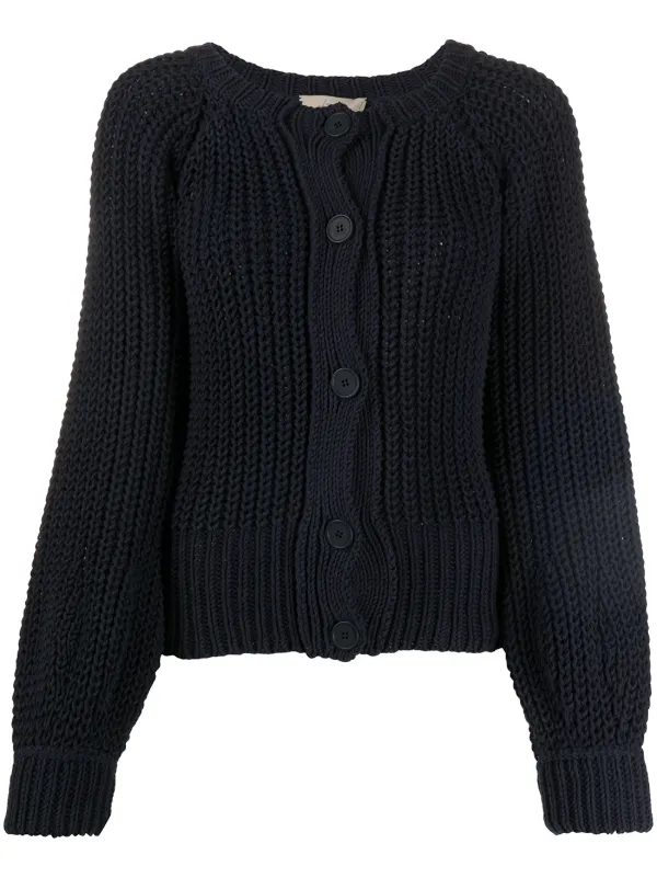 express balloon sleeve cardigan