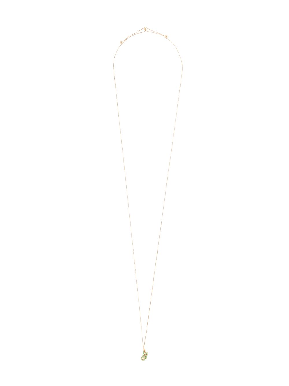 фото Bottega veneta цепочка на шею с кулоном
