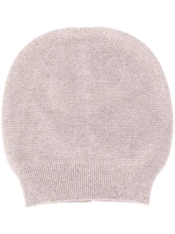 fine knit beanie