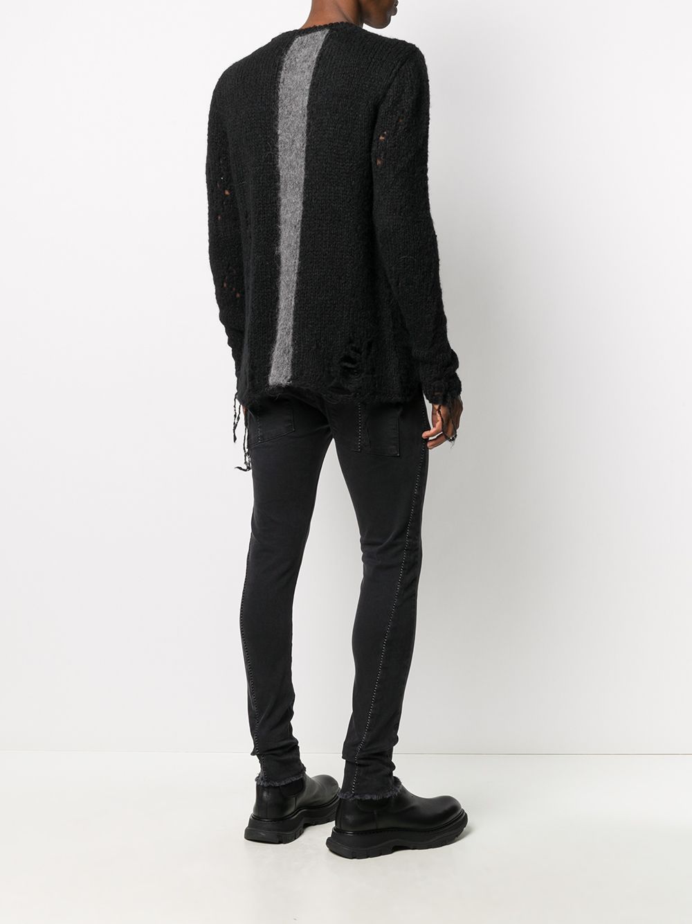 Thom Krom Distressed Jumper - Farfetch