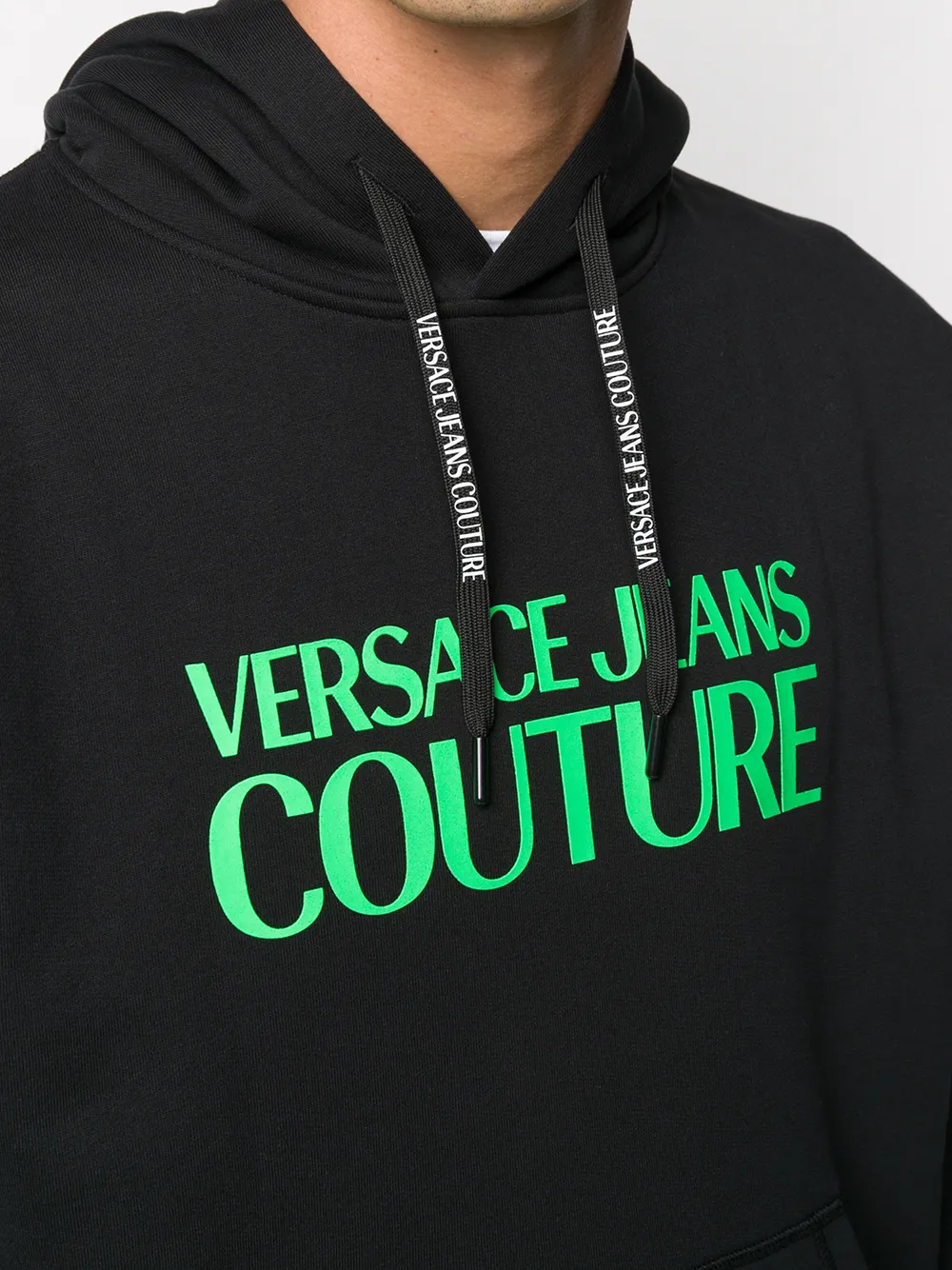 худи с логотипом Versace Jeans Couture 1586842276