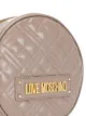 Love Moschino quilted round shoulder bag