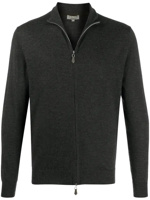 N.Peal spread collar cardigan