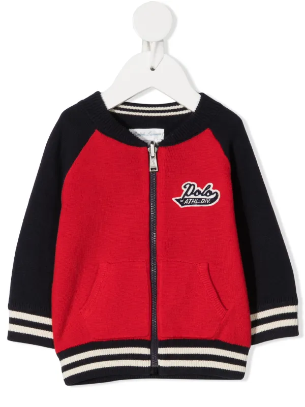 ralph lauren red bomber jacket