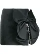 Image 1 of AREA bow embellished mini skirt