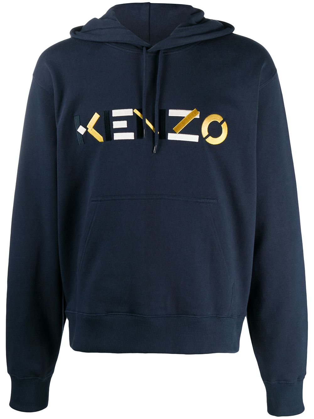 

Kenzo sudadera con logo bordado - Azul