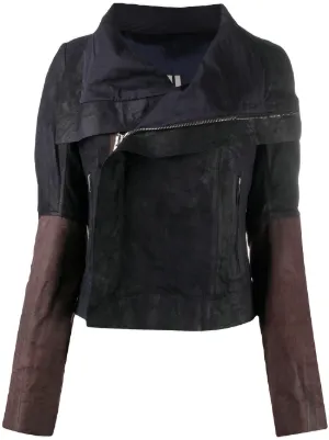 rick owens women's leather jacket