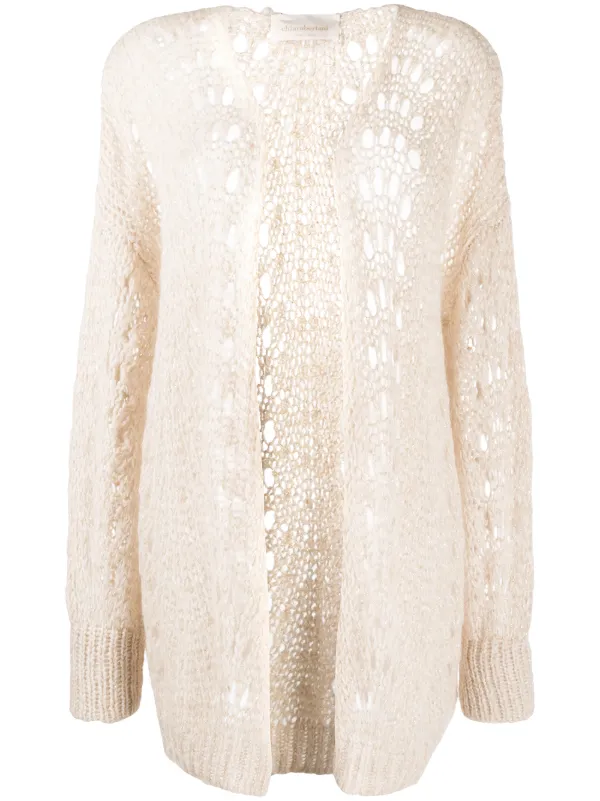 loose knit cardigan