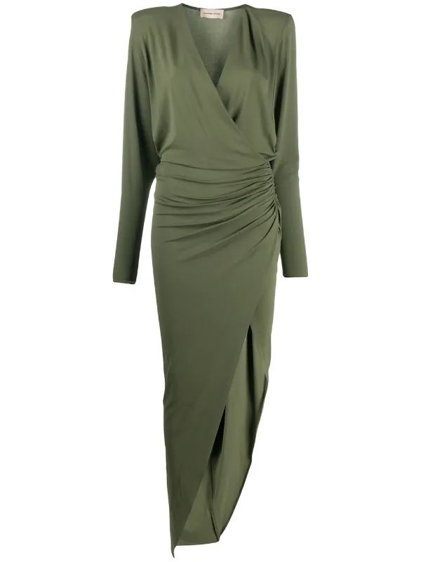 alexandre vauthier green dress