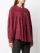 Isabel Marant Étoile قميص بكسرات وأزرار