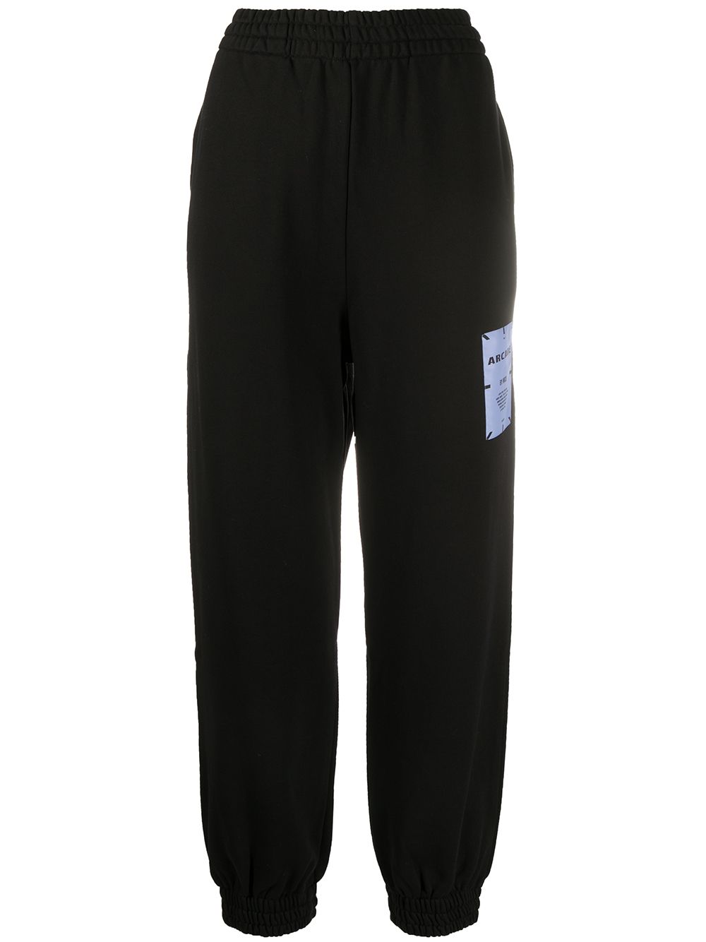 фото Mcq swallow graphic print track pants