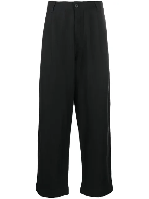 Evan Kinori wide leg trousers