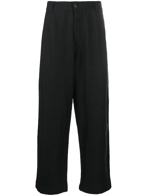 Evan Kinori wide leg trousers