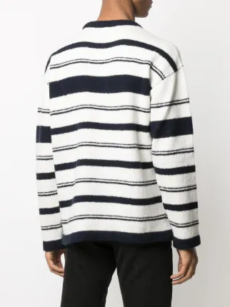 stripe knitted jumper展示图